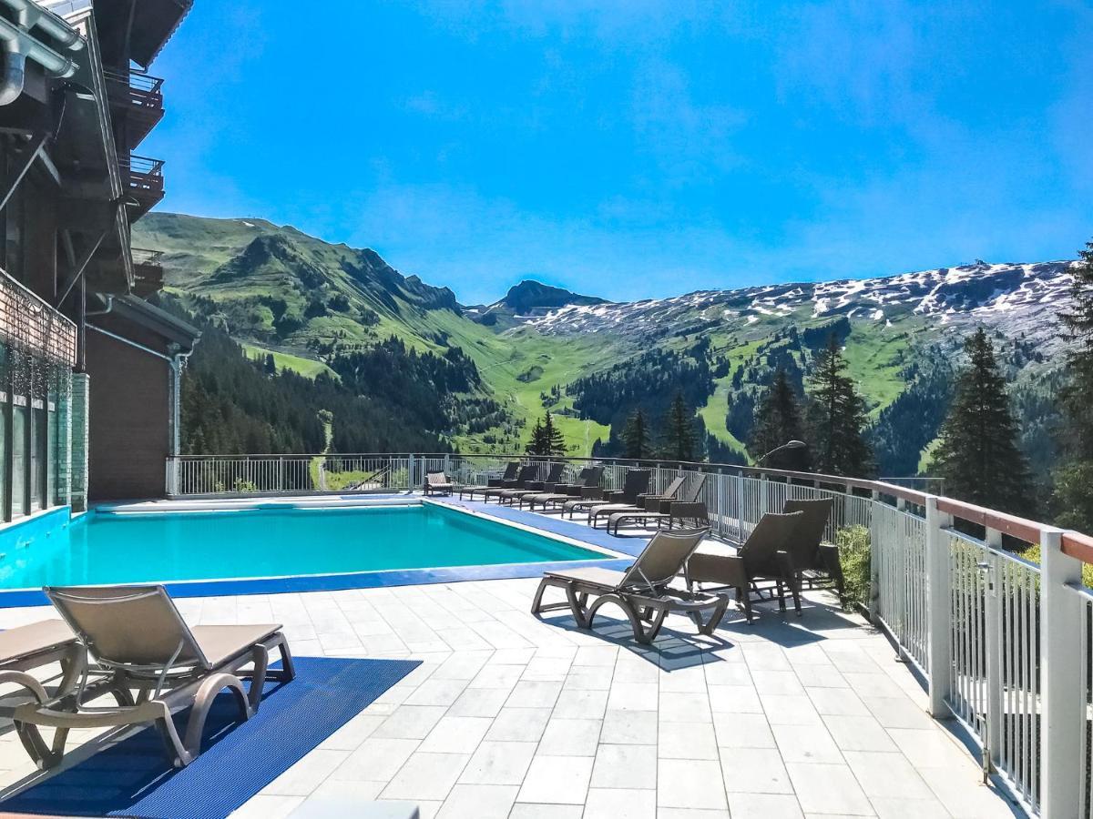 Large One-Bedroom Apartment, Wheelchair Adapted, Les Terrasses D'Eos Flaine Exterior foto