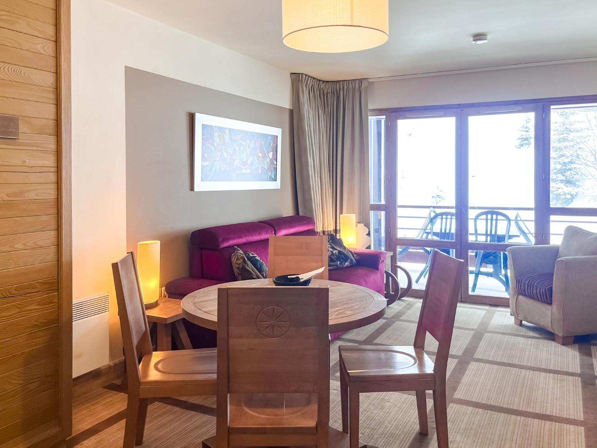 Large One-Bedroom Apartment, Wheelchair Adapted, Les Terrasses D'Eos Flaine Exterior foto