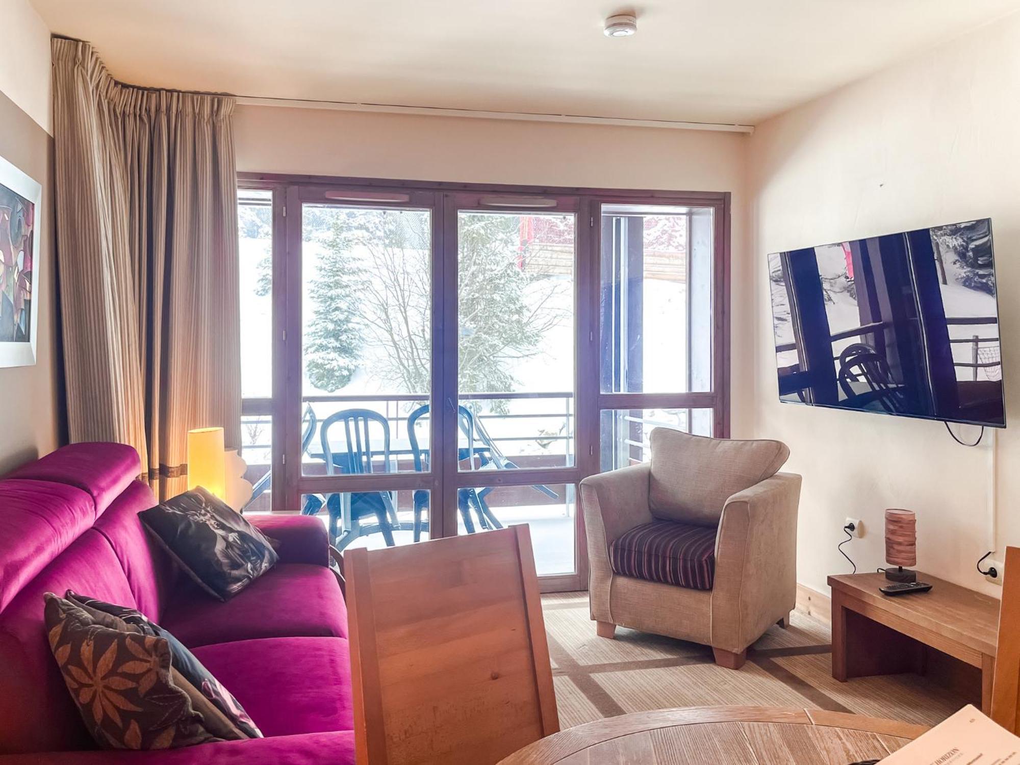 Large One-Bedroom Apartment, Wheelchair Adapted, Les Terrasses D'Eos Flaine Exterior foto